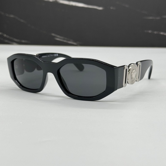 NEW MOD 4361 5422/87 VERSACE WOMEN SUNGLASSES VE4361 5422/87 BLACK VE4361 542287 - Picture 4 of 12